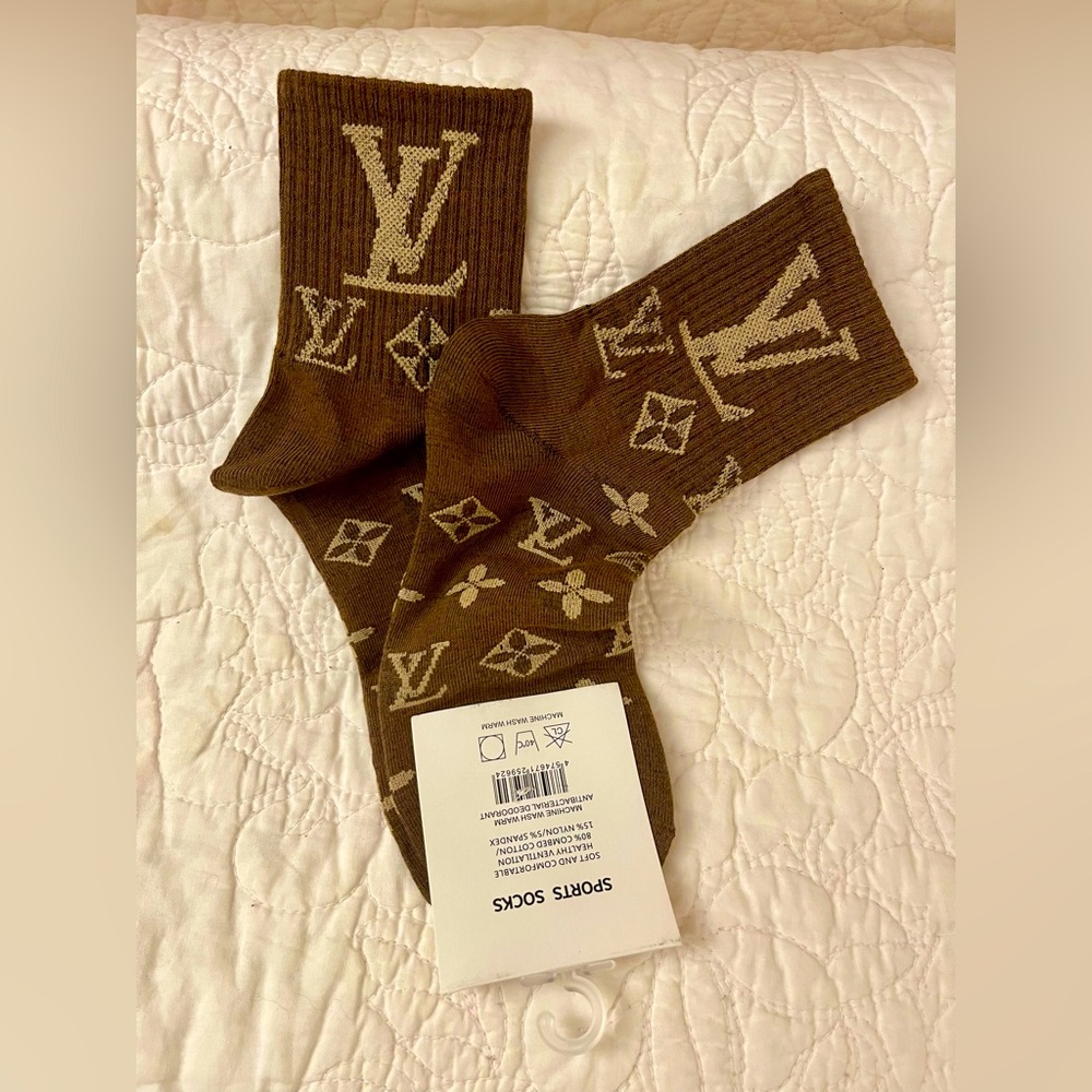 📌Luxury Monogram Socks📌 - Picture 7 of 14
